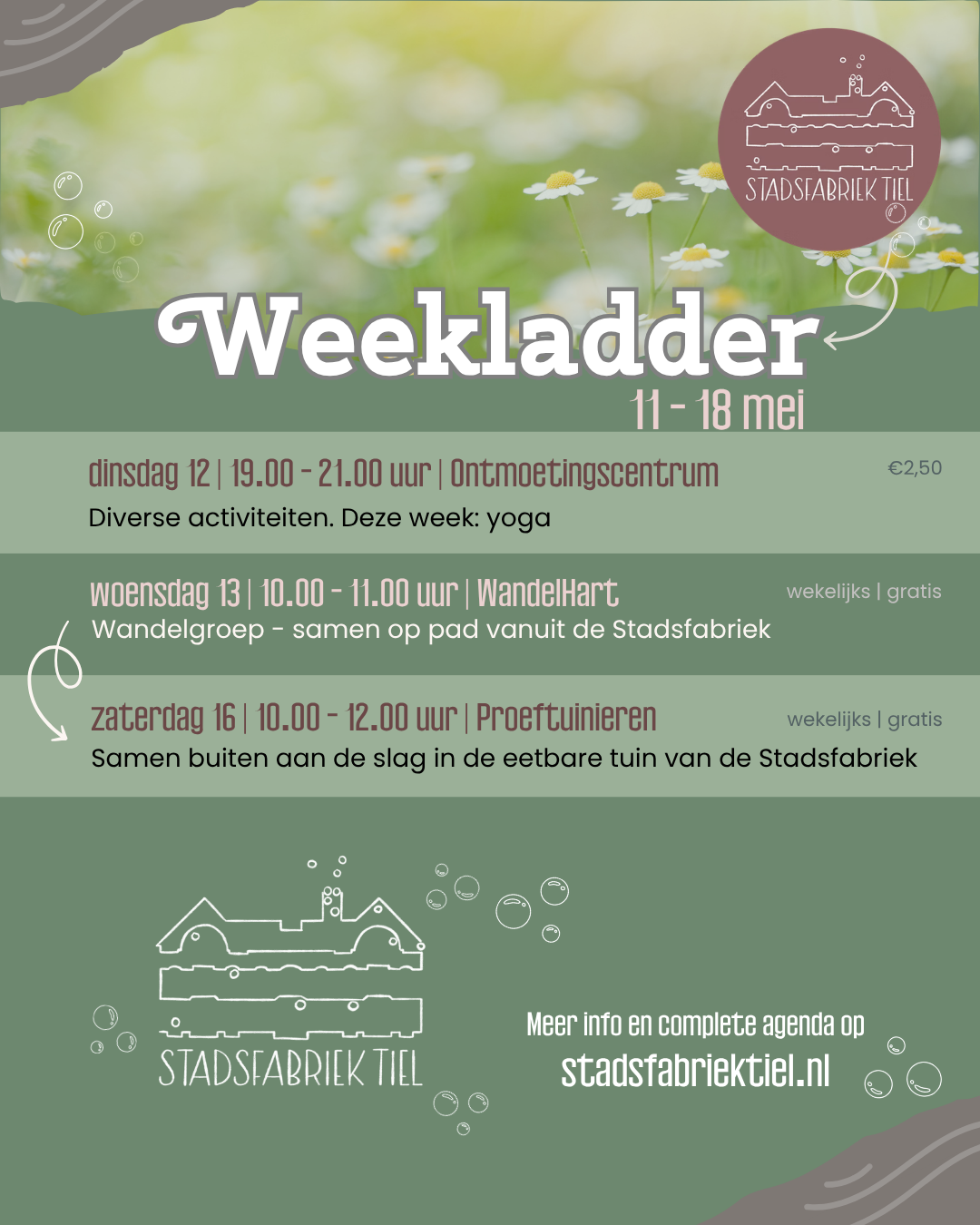 Weekladder SF 2026 11 - 18 mei