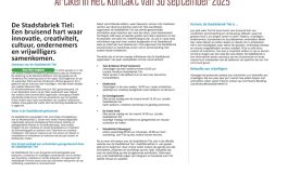 Artikel in ‘Regionaal Uitgelicht’ 30/9/25