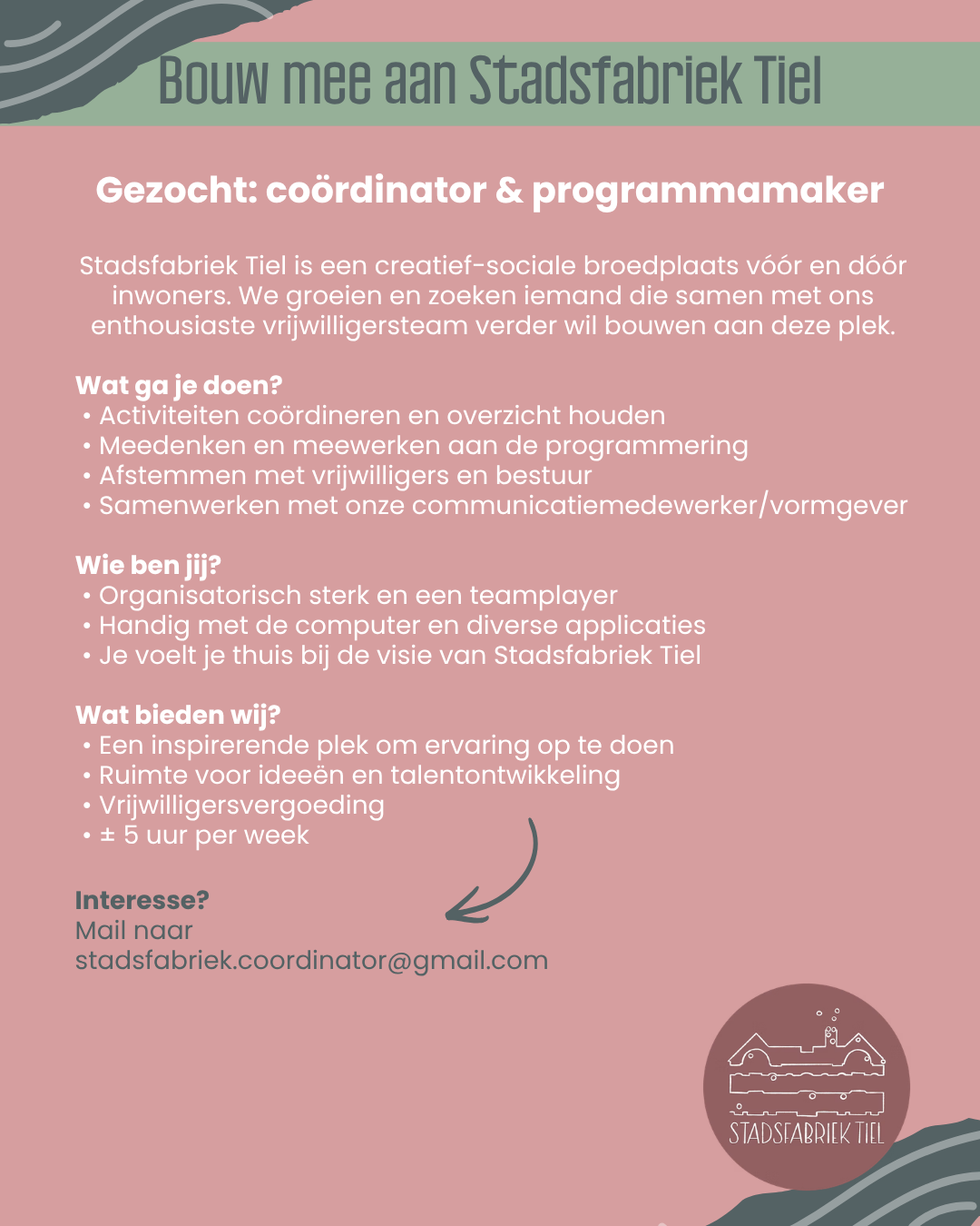 vacature coördinator